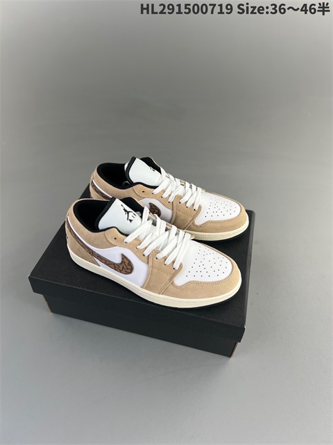 women air jordan 1 shoes H 2023-10-26-431